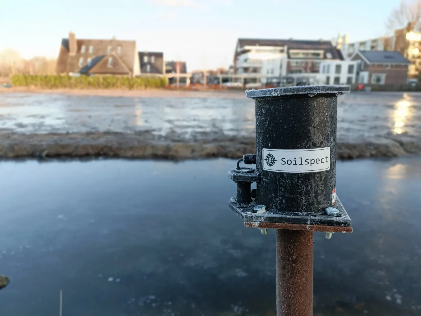 Spot ONE met rijp tijdens winterse omstandigheden